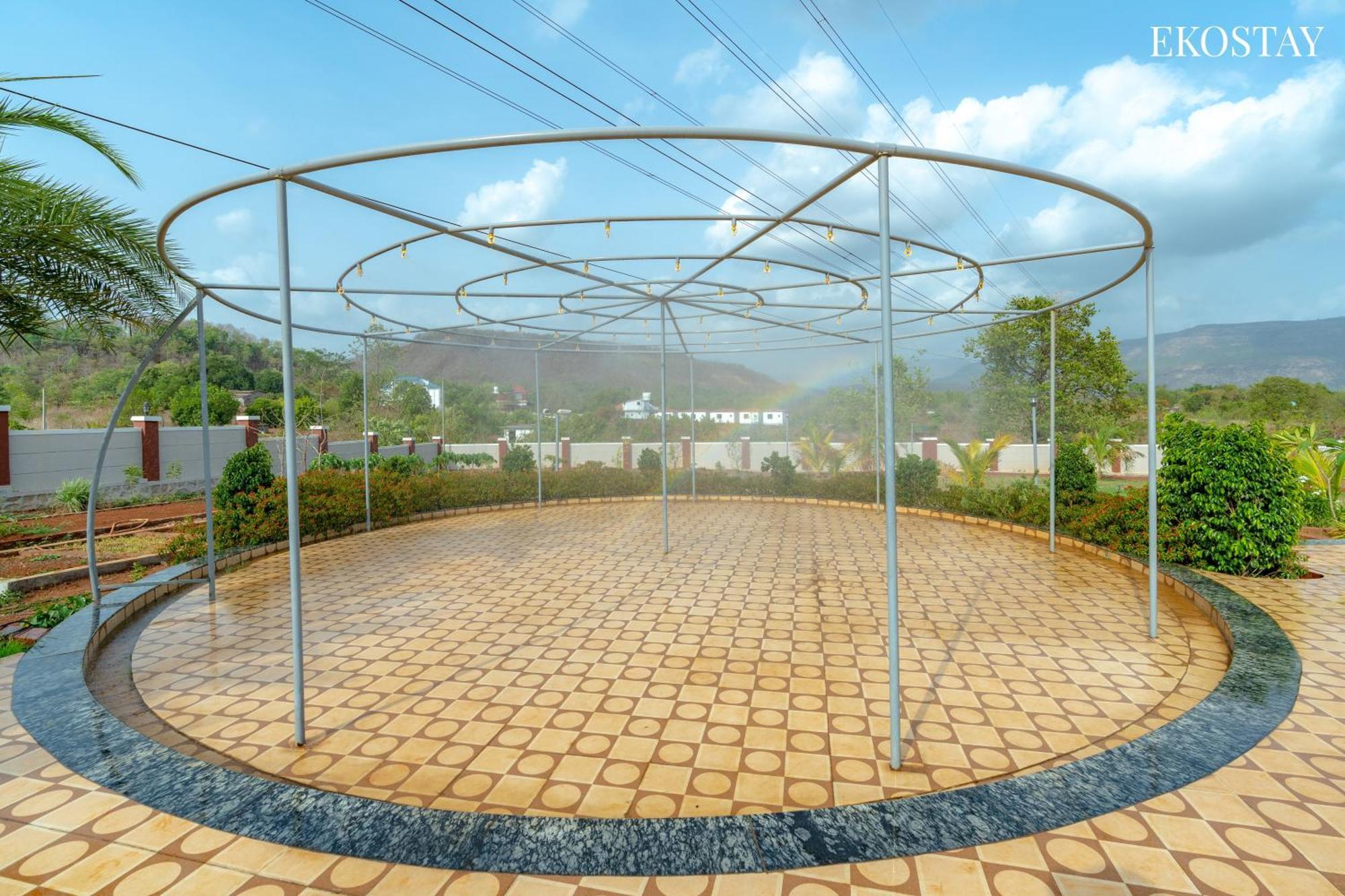 Ekostay Gold Palm Estate I Cricket Turf I Rain Dance I 2 Acre Property Karjat Zewnętrze zdjęcie