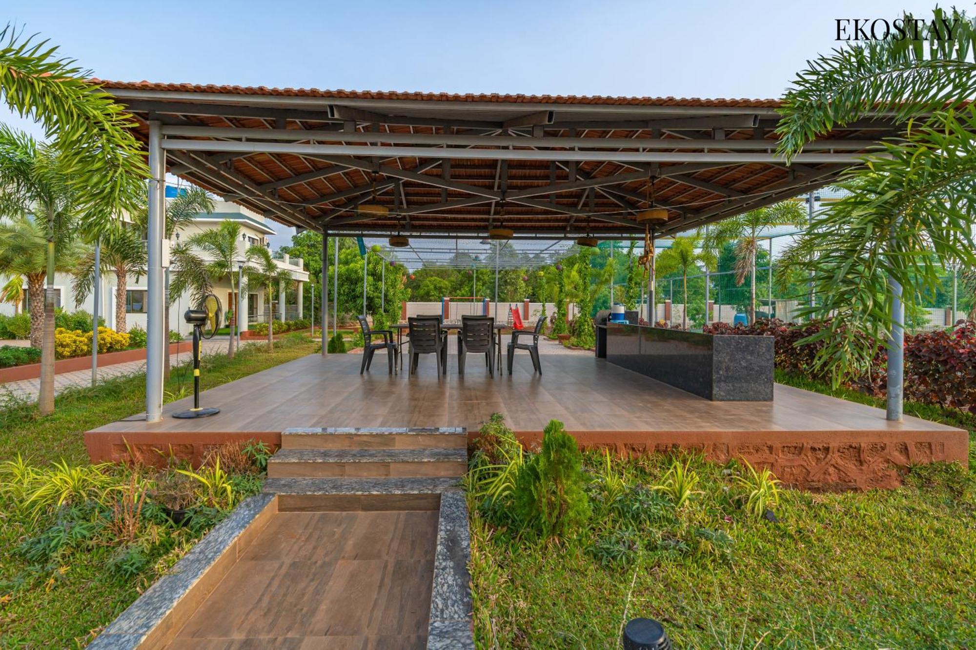 Ekostay Gold Palm Estate I Cricket Turf I Rain Dance I 2 Acre Property Karjat Zewnętrze zdjęcie